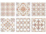 Настенная плитка KERAMA MARAZZI 5229 бежевый 20х20см 1,76кв.м. глянцевая