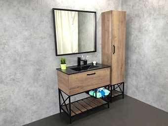 Зеркало Comforty Бредфорд 00004147988CF 80х90см без подсветки