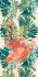 Матовый керамогранит ABK Wide and Style PF60009448 D+ Tropical Flamingo 280х120см 3,36кв.м.
