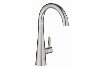 Смеситель для кухни GROHE Zedra 30026DC2 высокий излив нержавеющая сталь