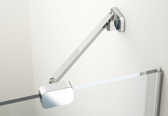 Угловое ограждение RAVAK Brilliant BSRV4-100 195х100см стекло прозрачное