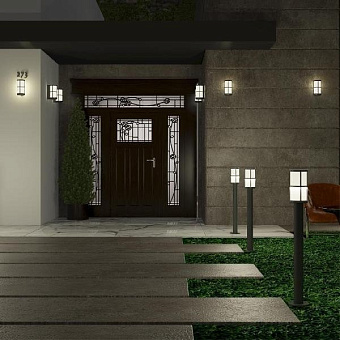 Светильник фасадный Novotech STREET 370775 18Вт IP54 E27 серый