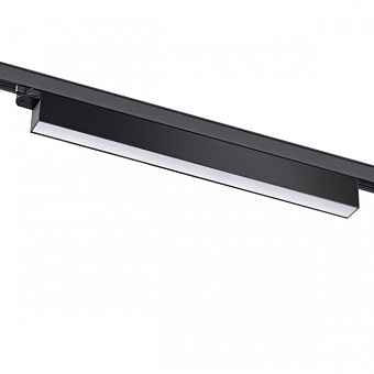 Трековый светильник Novotech ITER 358839 30Вт LED чёрный для трёхфазного трека