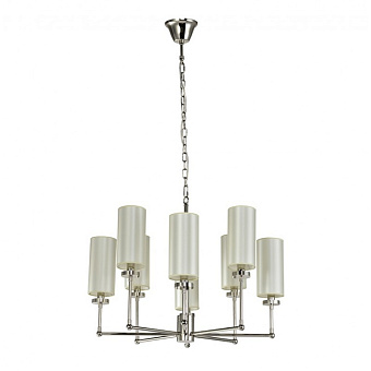 Люстра подвесная Newport 7260 7264+4/C nickel 40Вт 8 лампочек E14