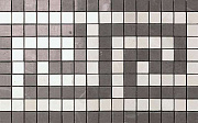 Керамическая мозаика Atlas Concord Италия Marvel ASM9 Grey/Moon Greca Mosaico 18,5х30см 0,555кв.м.