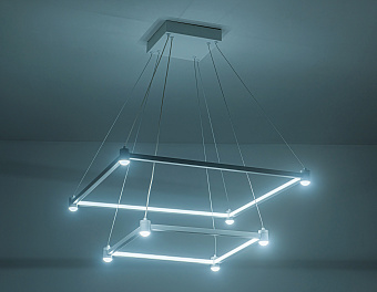 Люстра подвесная Ambrella COMFORT LineTech FL5595 60Вт 10 лампочек LED