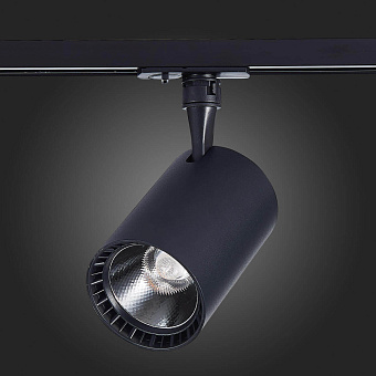 Трековый светильник ST Luce CAMI ST351.446.15.36 15Вт LED матовый чёрный для однофазного трека
