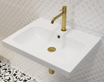 Раковина встраиваемая сверху CERSANIT COLOUR S-UM-COL50/1-w 50,5х41см
