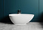 Ванна каменная SALINI PAOLA 101612SMRF S-Stone матовая 172х82см отдельностоящая