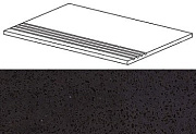 Плитка для ступеней Atlas Concord Италия MARVEL GEMS AUDF Terrazzo Black Gradino 60х30см 1,08кв.м. матовая