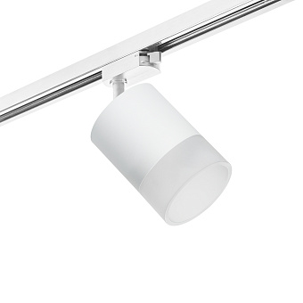 Трековый светильник Lightstar Rullo R1T348681 15Вт GX 5.3 белый для однофазного трека