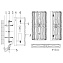 Светильник настенный Maytoni Facet MOD094WL-01CH 60Вт E14