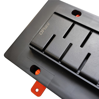Душевой лоток Paini CH450MC 52,5х45см горизонтальный сток с решёткой и опорами