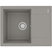 Мойка кухонная LEMARK IMANDRA 640 9910021 50х64см грей