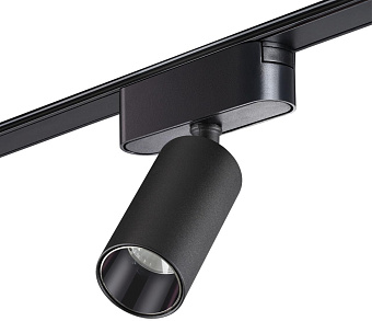 Трековый светильник Novotech SMAL 359254 12Вт LED чёрный для низковольтного трека
