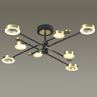 Люстра потолочная Odeon MIDCENT 4321/63CL 63Вт 1 лампочек LED