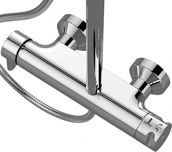 Душевая система IDEAL STANDARD IDEALRAIN ECO B1098AA хром