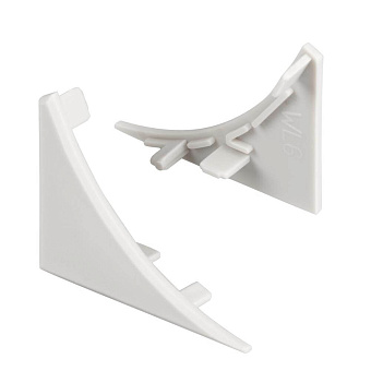 Заглушка для светодиодного профиля Arlight 021714 серый