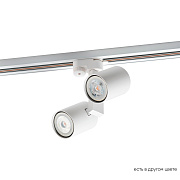 Трековый светильник CRYSTAL LUX CLT 0.31 CLT 0.31 001 60C2 WH 100Вт GU10 белый для однофазного трека