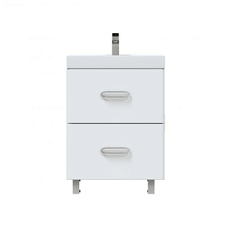 Тумба с раковиной MIRSANT Фуджи УТ000062543 38х56,5х70см