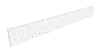 Плинтус ESTIMA Vision Skirting/VS01_NS/7x60 белый 7х60см 0,042кв.м.