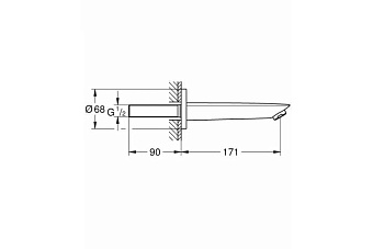 Излив GROHE 13255001