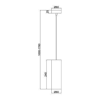 Светильник подвесной Maytoni Gioia P011PL-01G 40Вт E14