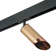 Трековый светильник Lightstar Rullo PRO440130 50Вт GU10 золото для однофазного трека