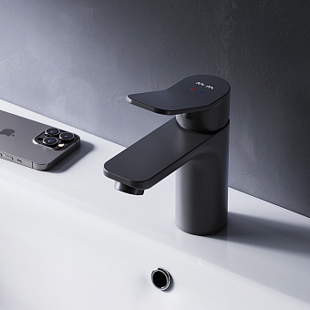 Смеситель для раковины AM-PM X-Joy F85A02122 чёрный