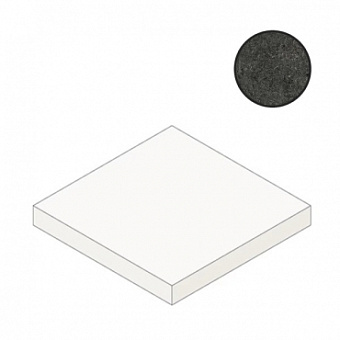 Плитка для ступеней Atlas Concord Италия Boost Stone A7O9 Tarmac Scalino Angolare 33х33см 0,109кв.м. матовая