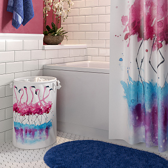 Корзина для белья WASSERKRAFT Lossa WB-811 мультицвет 75,2л