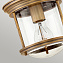 Светильник потолочный Hinkley hadrian QN-HADRIAN-MINI-F-BR-CLEAR 60Вт E27