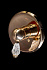Смеситель для душа Boheme Crystal 285-CRST золотой