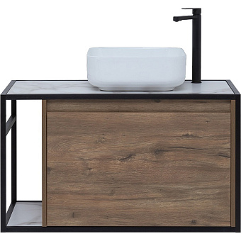 Тумба под раковину подвесная AQUANET Nova Lite Loft 261659 44х90х51,8см