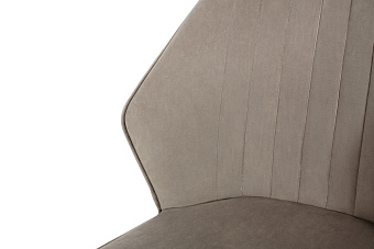 Кухонный стул AERO 50х63х82см велюр/сталь Latte