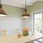 Керамическая мозаика Starmosaic Homework SBH1005 Hexagon big White Matt 29,5х25,6см 0,99кв.м.