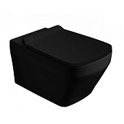 Унитаз подвесной SIMAS Baden Baden BB18nero matt безободковый без сиденья