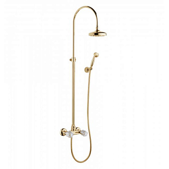 Душевая система Bongio Fleur Blanc 11537OR0D золотой