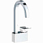 Смеситель для кухни WASSERKRAFT Aller 1067W поворотный излив белый/хром