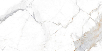 Полированный керамогранит Global Tile Calacatta Imperial_GT GT120606103PR белый 60х120см 1,44кв.м.