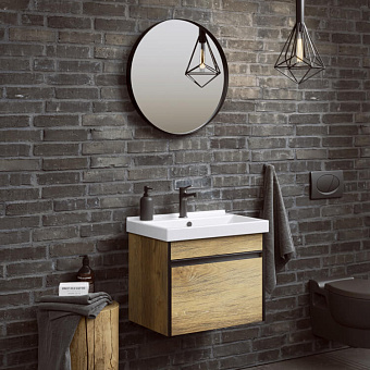 Тумба с раковиной AQWELLA Urban URB0106DB 39х57,5х46см
