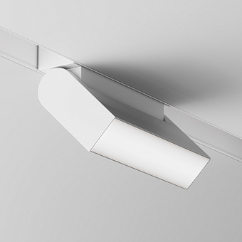 Магнитный трековый светильник Maytoni Basis Rot TR075-2-10W4K-W 10Вт LED белый