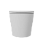 Унитаз подвесной D&K DT1026516 безободковый с микролифтом