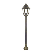 Светильник фасадный Favourite London 1808-1F 100Вт IP44 E27 золото/чёрный