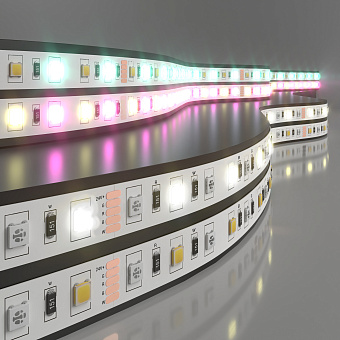 Светодиодная лента Elektrostandard a053729 5050+5050 14,4Вт/м 5000мм IP20 RGB/дневной свет