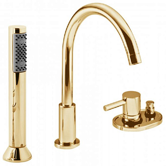 Смеситель для ванны Bongio T Mix 32531OR0DPR золотой