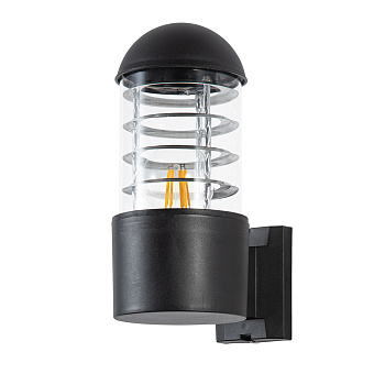 Светильник фасадный Arte Lamp COPPIA A5217AL-1BK 20Вт IP44 E27 чёрный