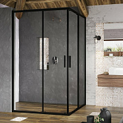 Дверь душевого угла RAVAK Blix Slim BLSRV2K-120 195х120см стекло прозрачное