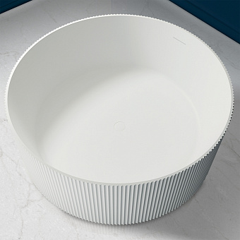 Ванна каменная Abber Stein AS9679 150х150см отдельностоящая