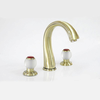 Смеситель для раковины RADOMIR Бурже 1-27-4-0-0-624 бронза